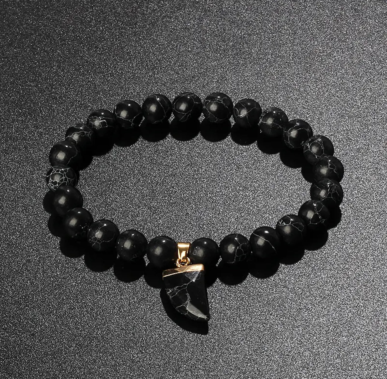 Black Turquoise Kirpan Bracelet