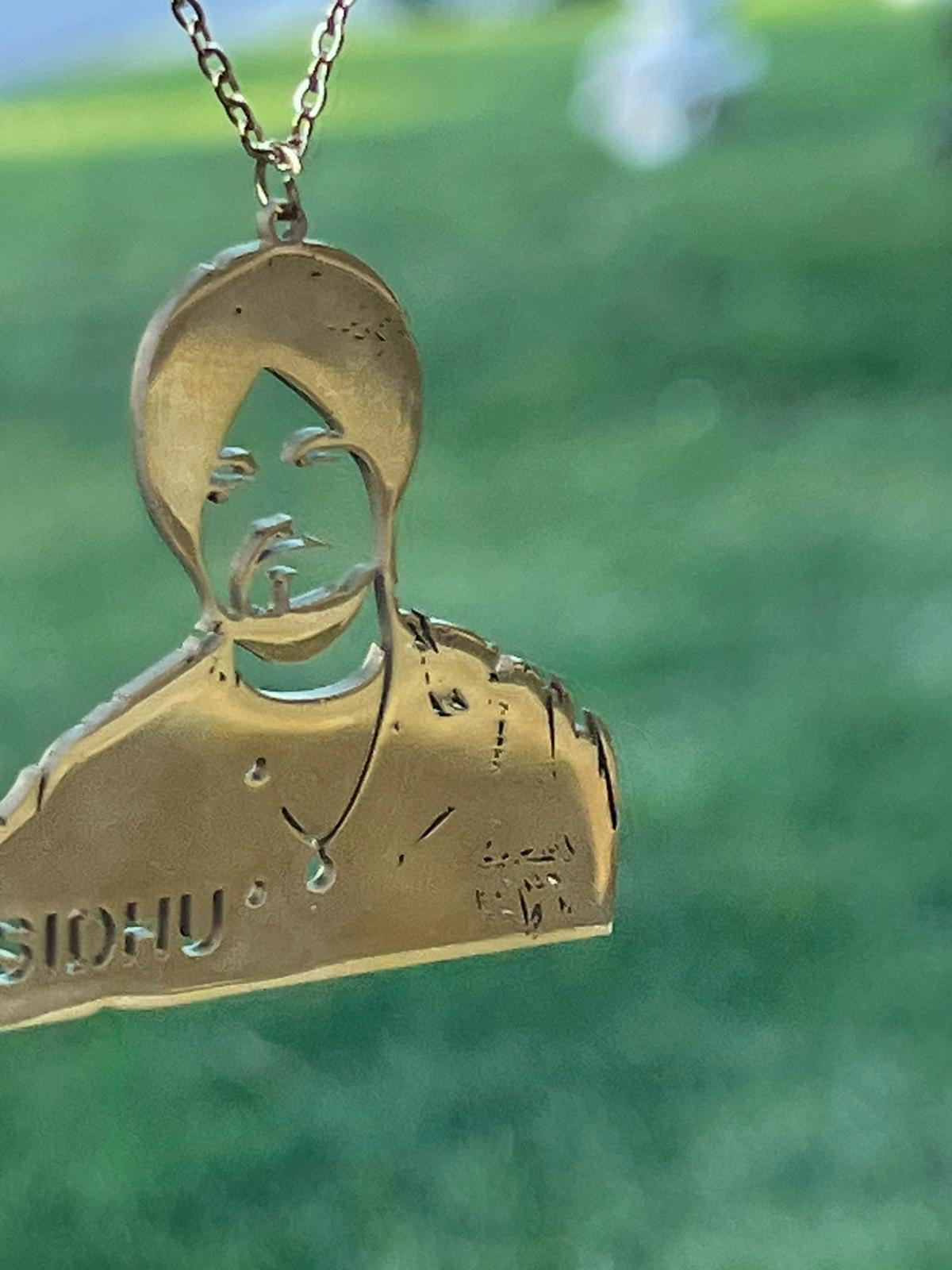 Sidhu Moosewala necklace