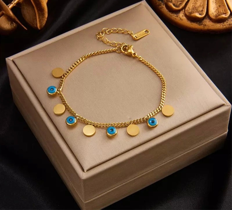 Evil eye bracelet