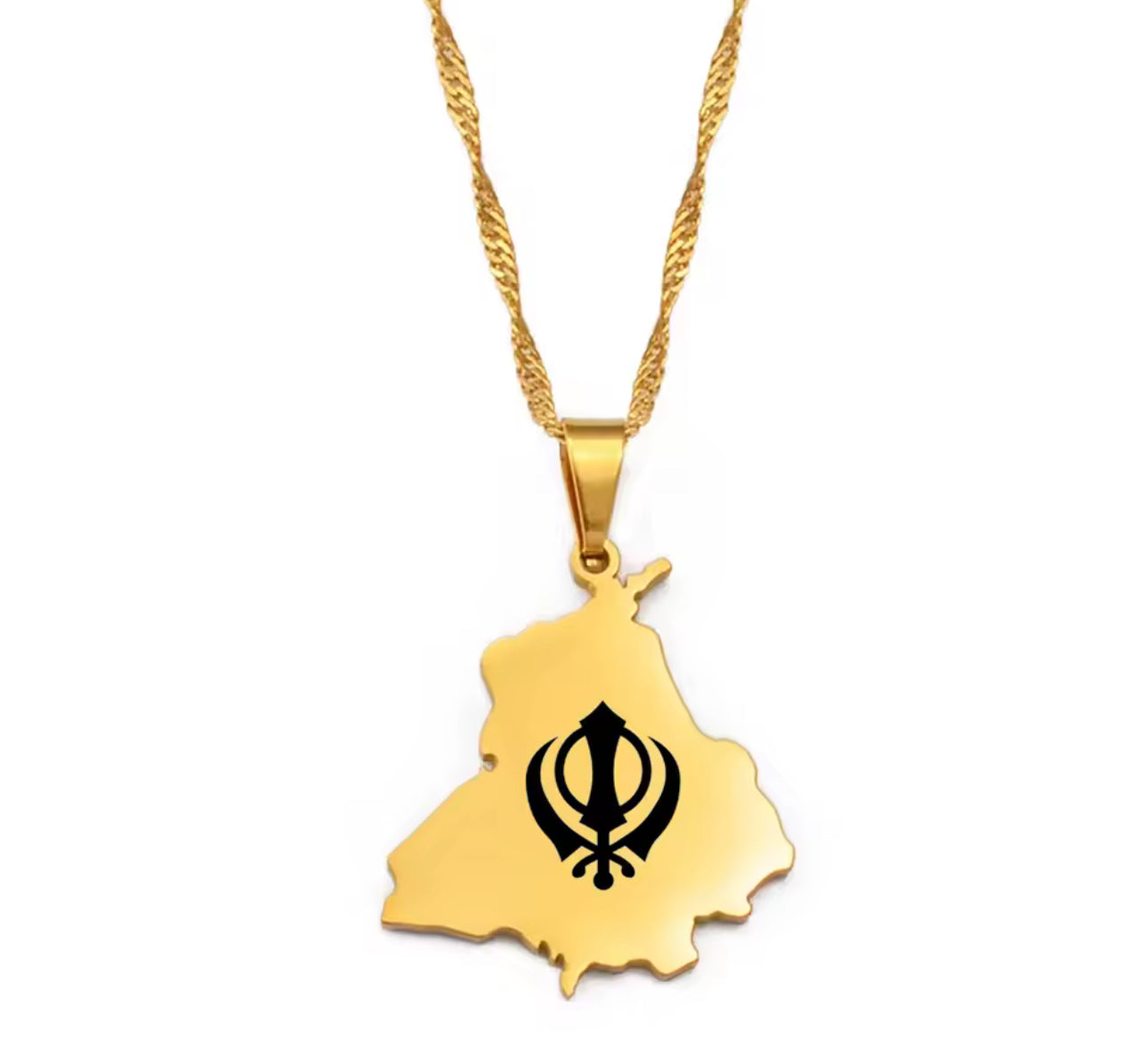 Punjab Khanda necklace