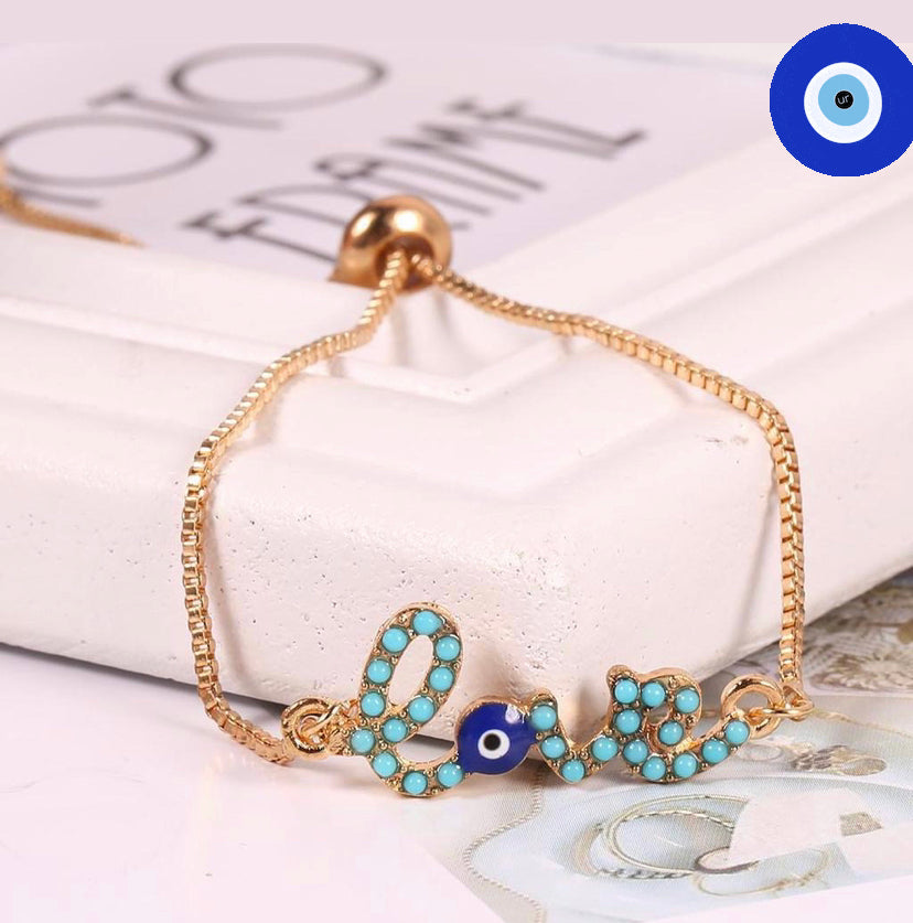 Evil eye bracelet
