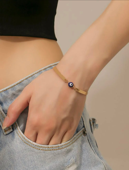 Evil eye bangle