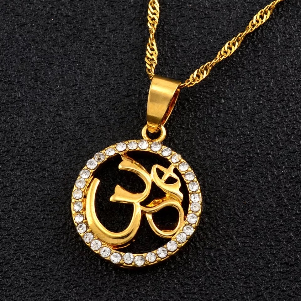 Om Ganesh necklace