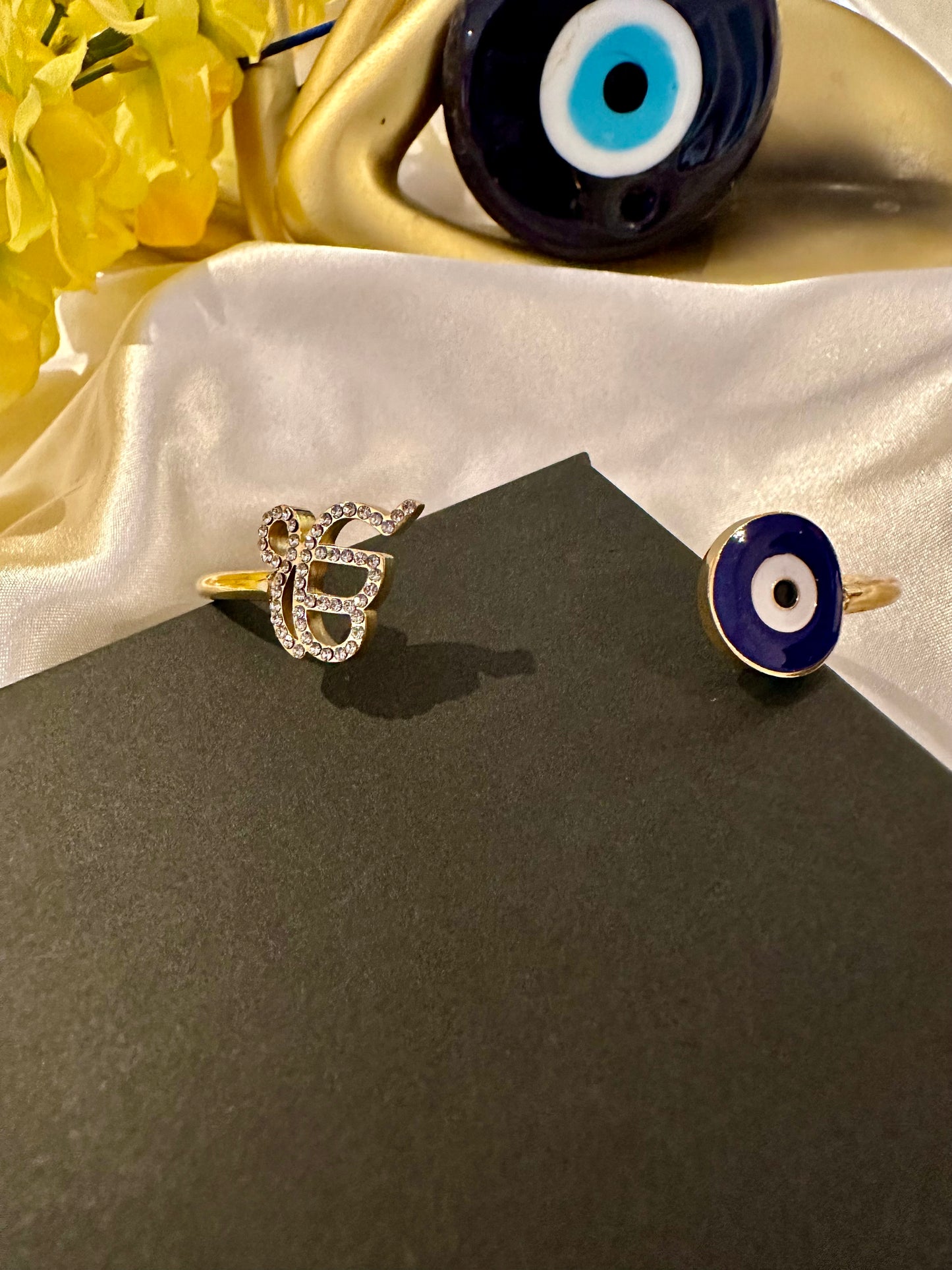 Ek Onkar & Evil Eye Bracelet “ Mehar ”