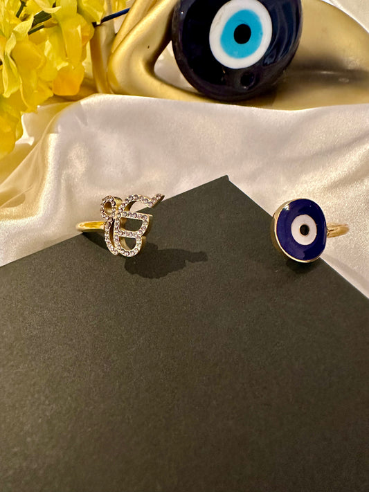 Ek Onkar & Evil Eye Bracelet “ Mehar ”