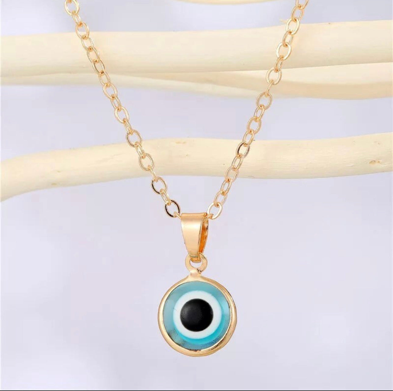 Evil eye choker necklace “Anjali”