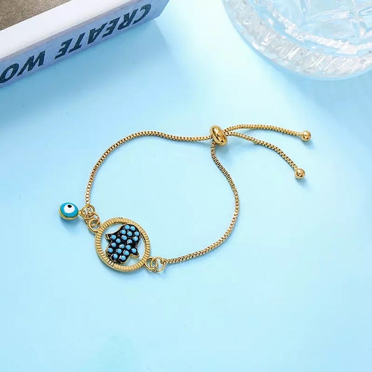 Evil eye bracelet