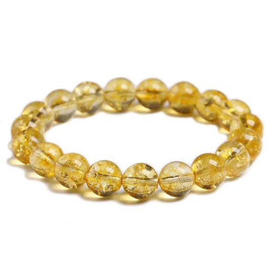 Citrine Beaded bracelet