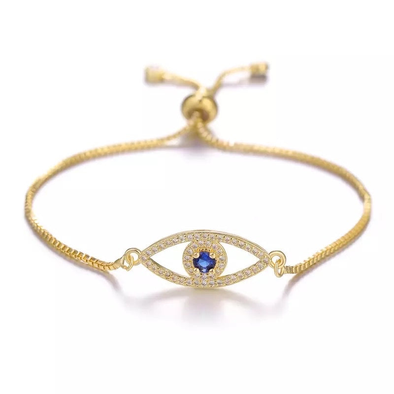Evil eye bracelet