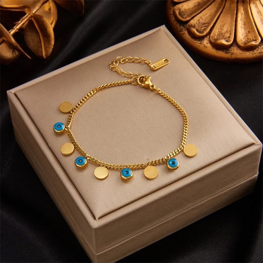 Evil eye bracelet
