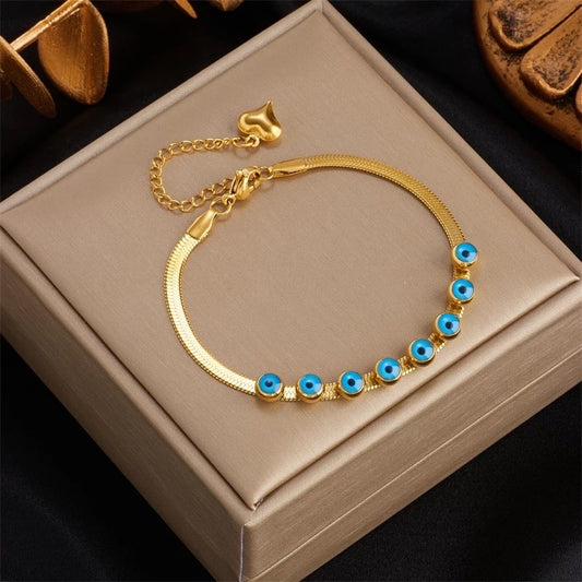Evil eye bracelet