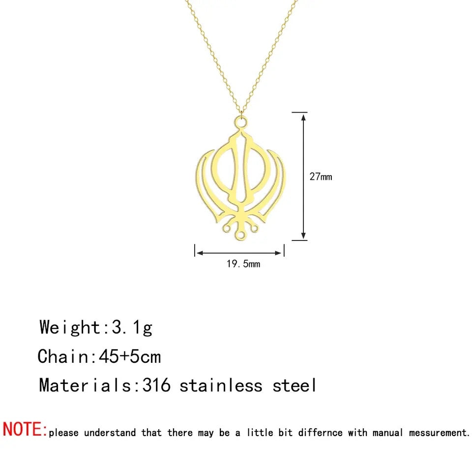 Khanda necklace