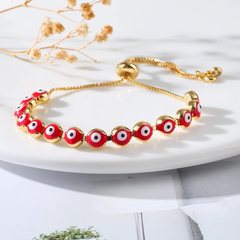 Evil eye bracelet