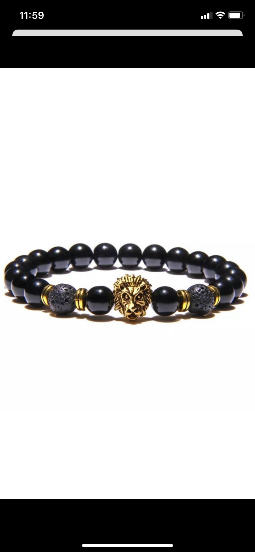 Lion bracelet
