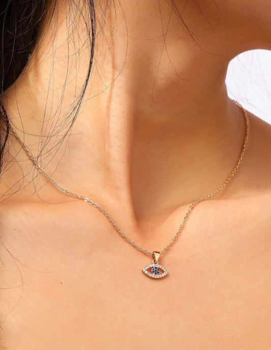 Evil eye necklace