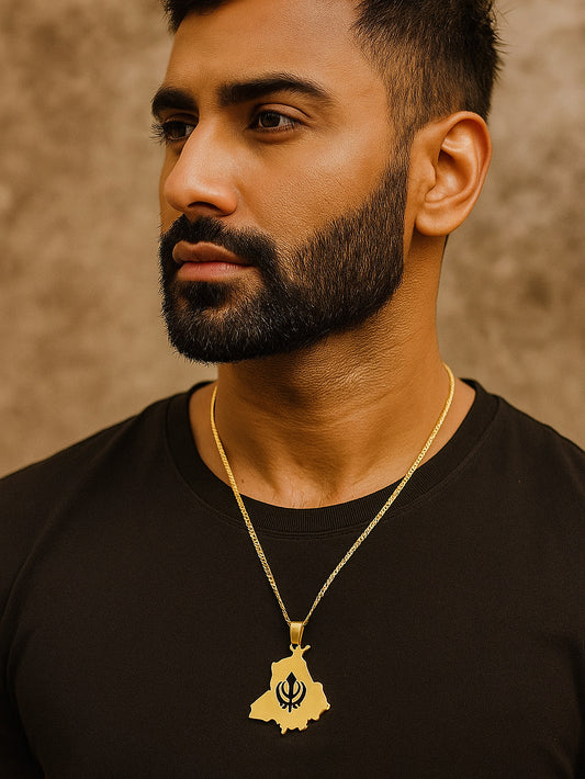 Punjab Khanda necklace