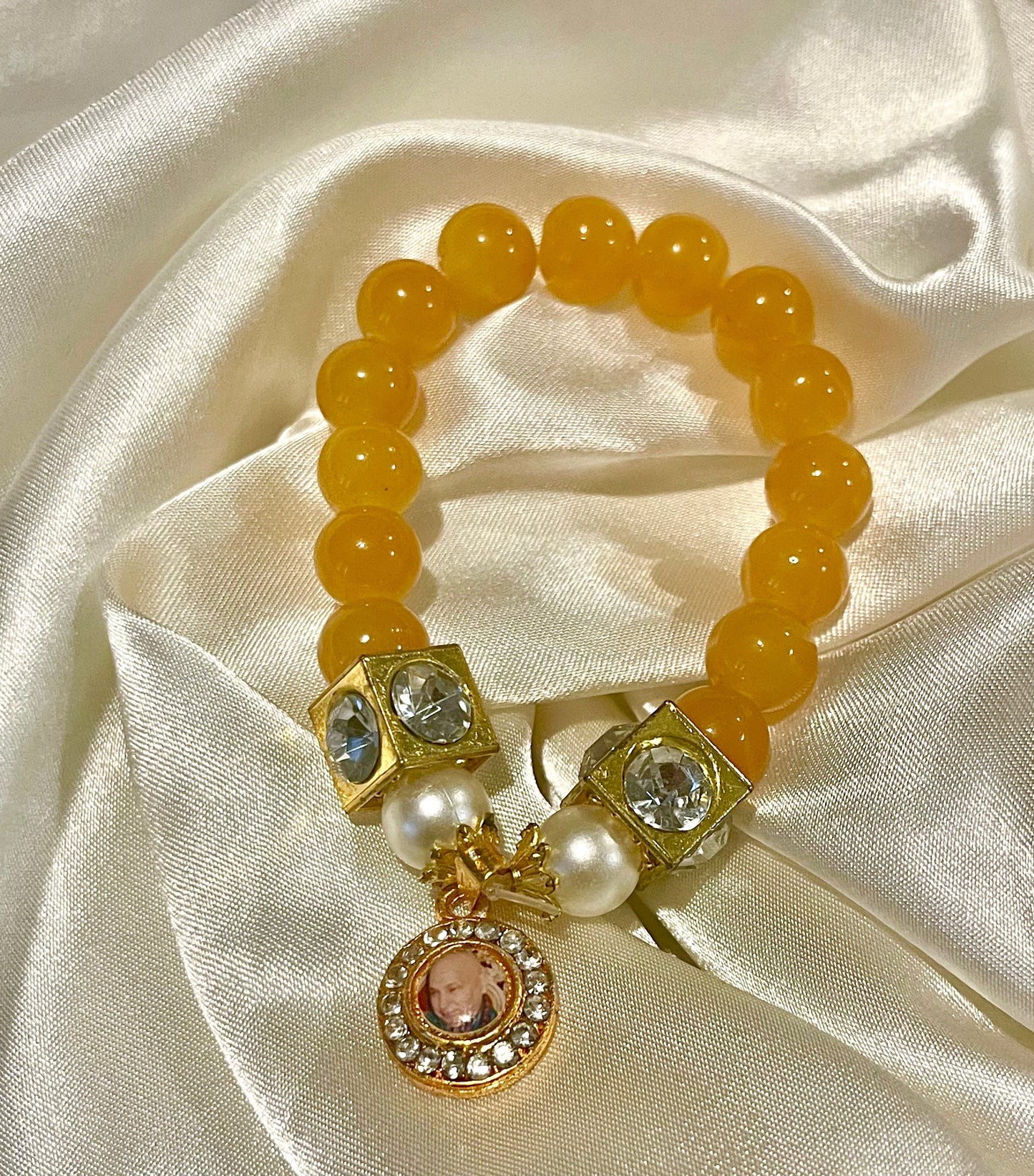 Jai Guruji Kundan bracelet