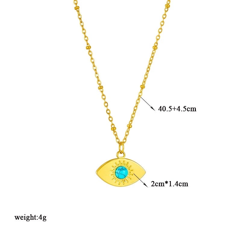 Evil eye necklace