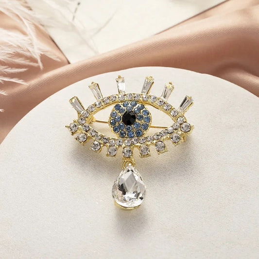 Evil eye Brooch