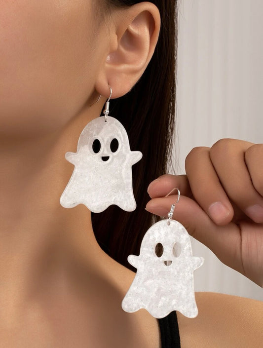 Ghost big earrings