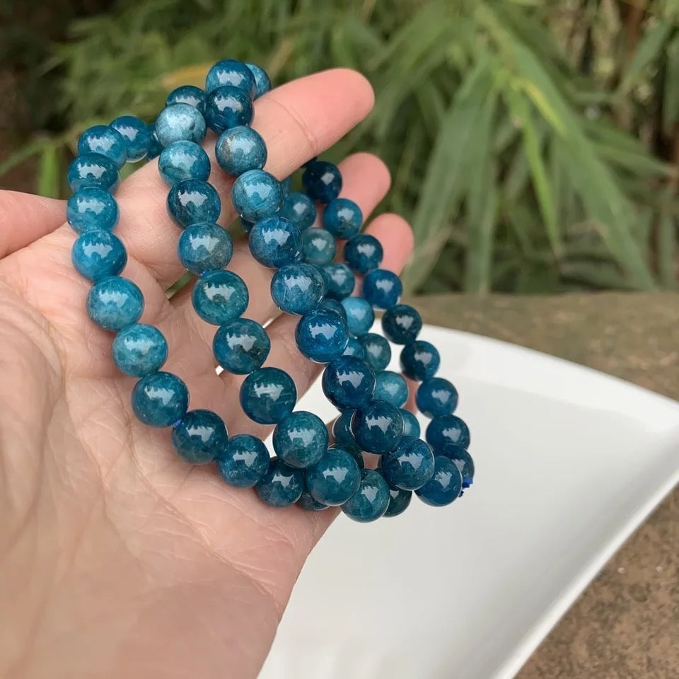 Blue Apatite Bracelet