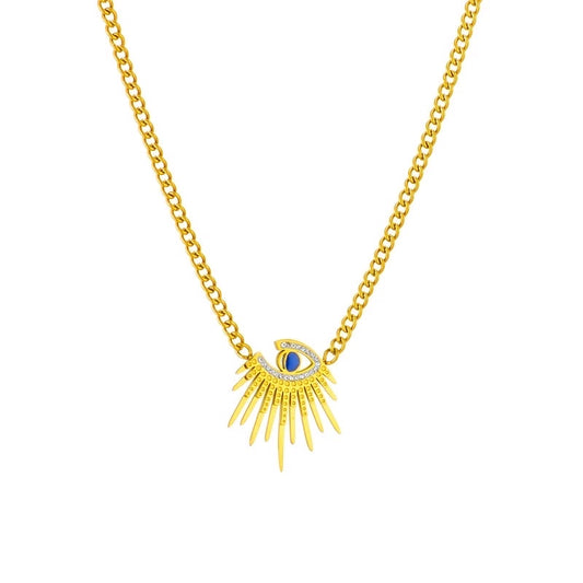 Evil eye necklace