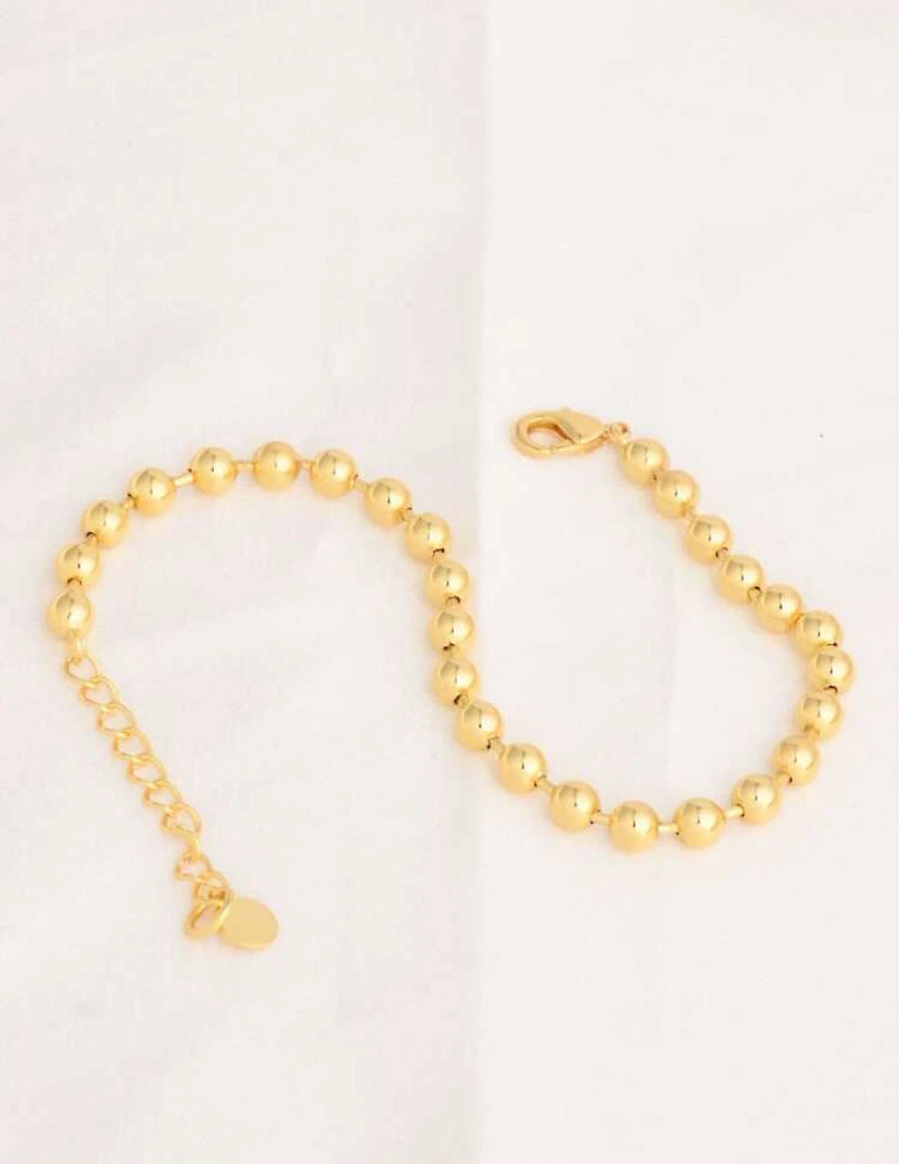 Gold plated bracelet