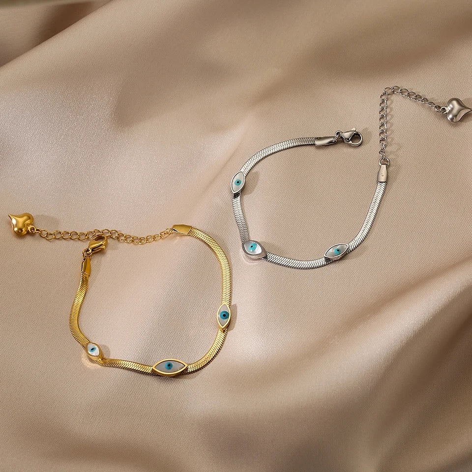 Evil eye bracelet