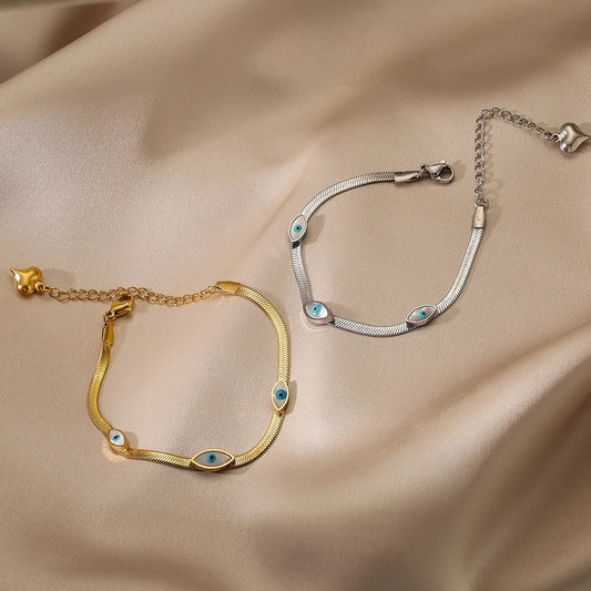 Evil eye bracelet