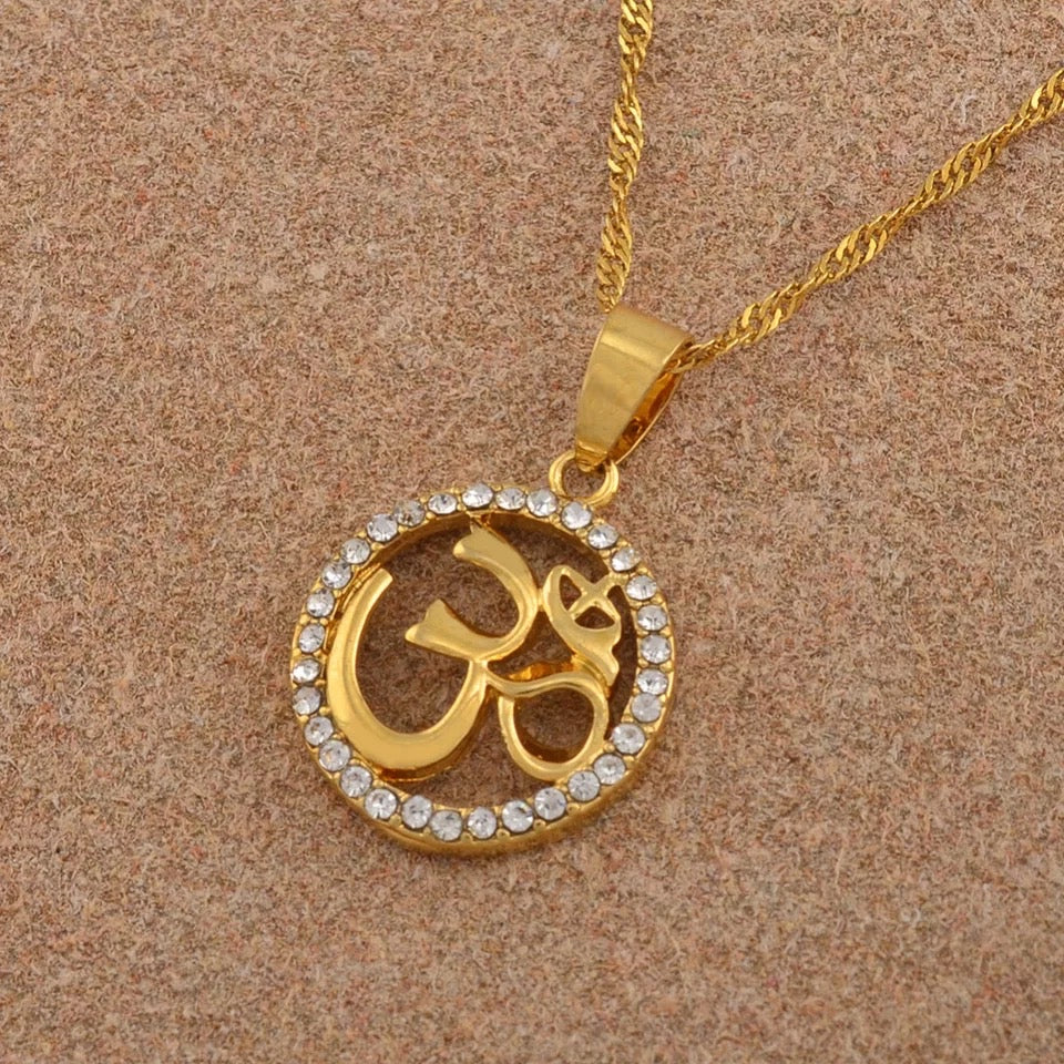 Om Ganesh necklace