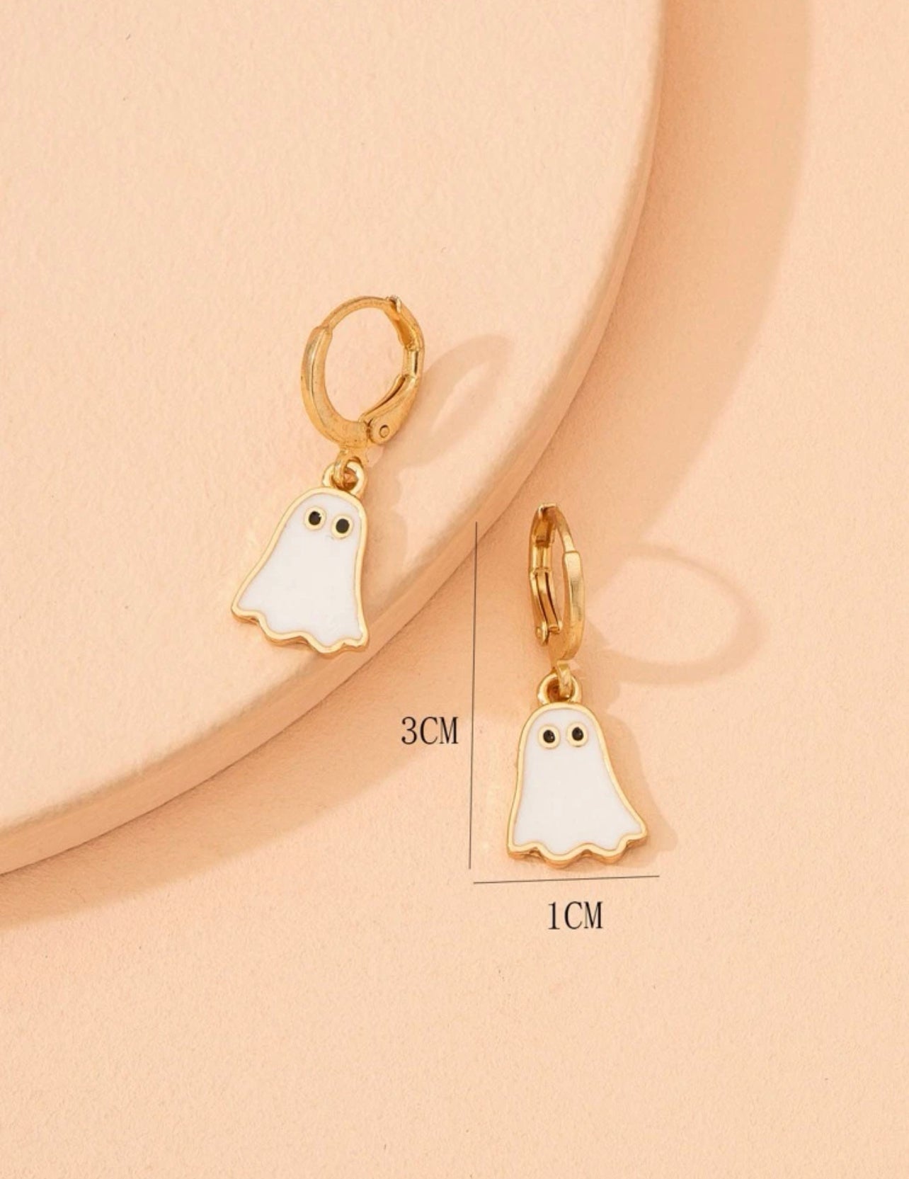 Ghost Charm Earrings