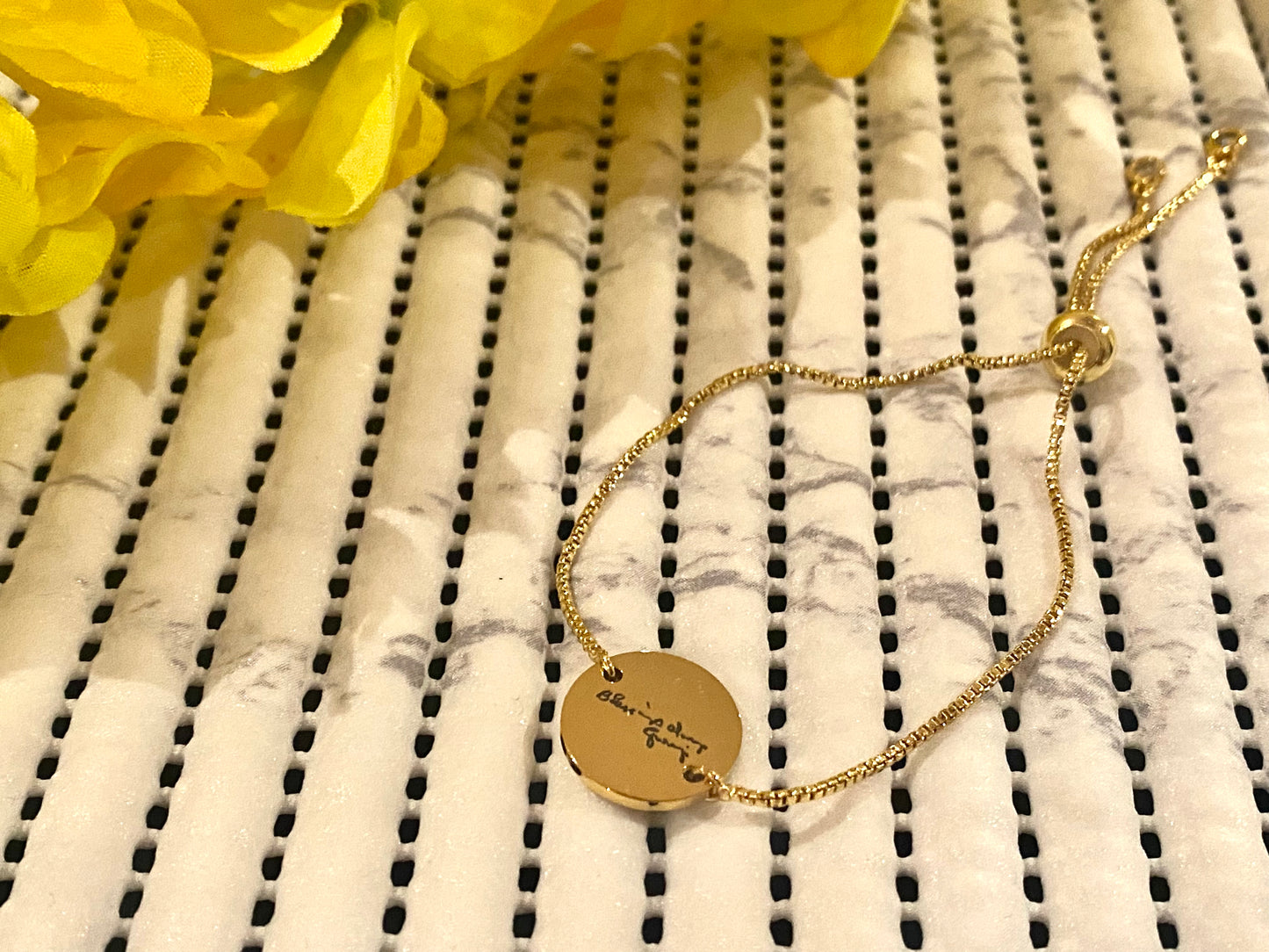 Jai Guruji blessings always bracelet