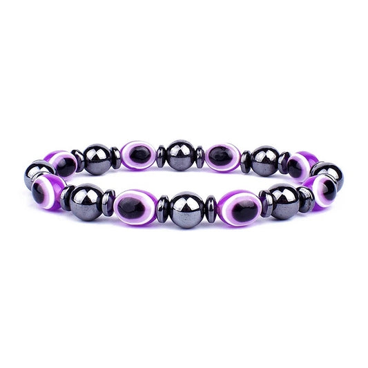 Evil eye beaded bracelet
