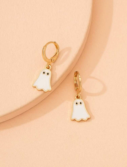 Ghost Charm Earrings