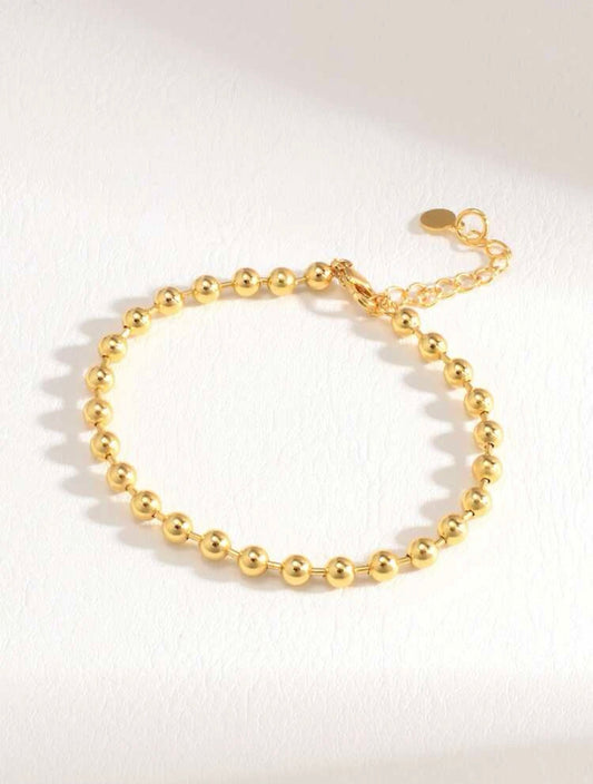 Gold plated bracelet