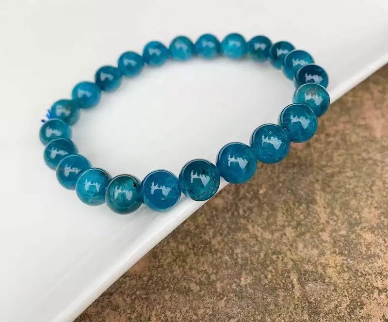 Blue Apatite Bracelet