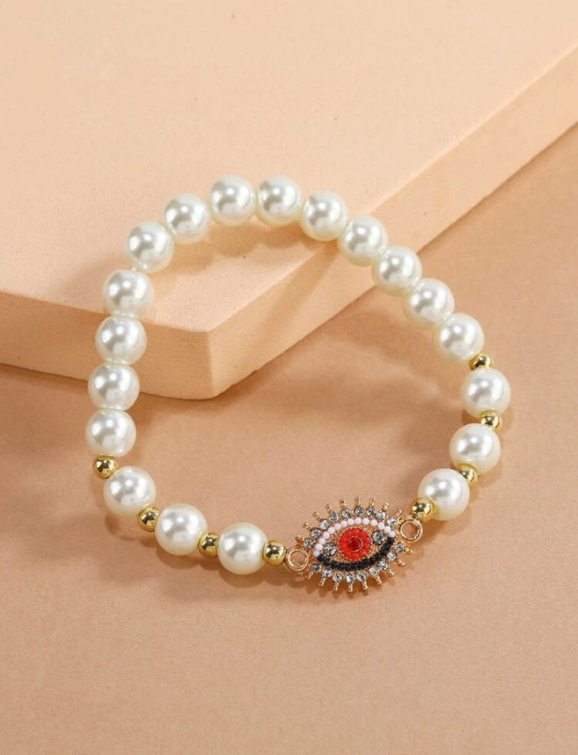 Evil eye bracelet