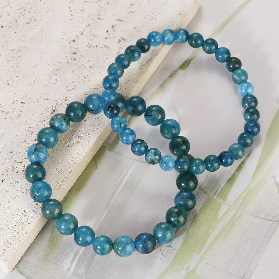 Blue Apatite Bracelet