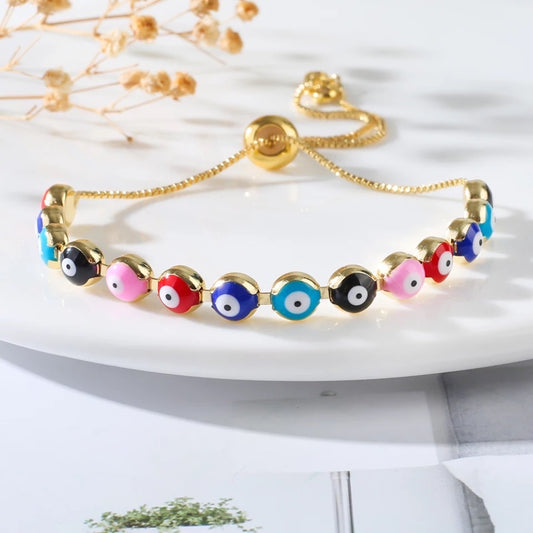 Evil eye bracelet