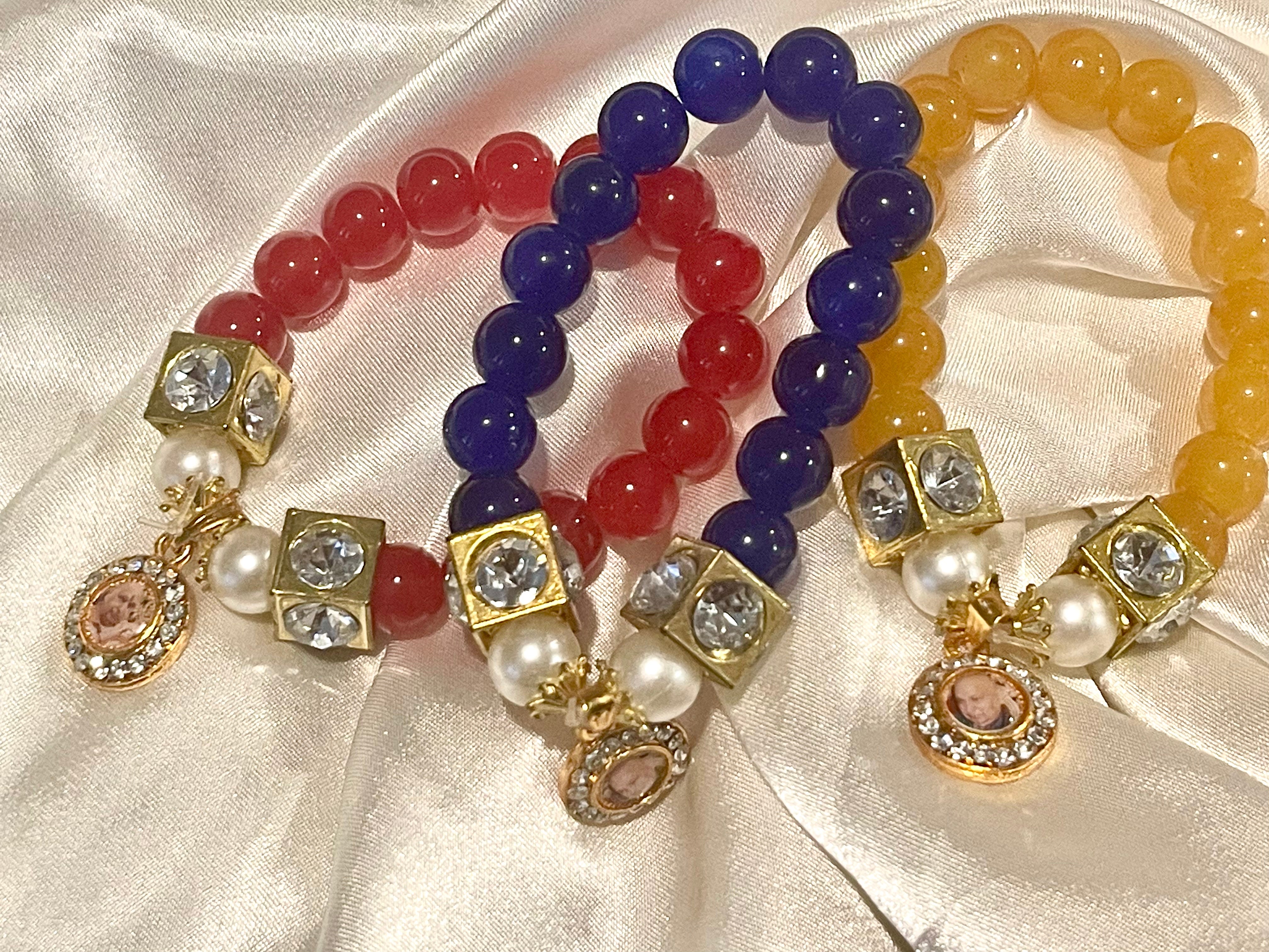 Jai Guruji Kundan bracelet