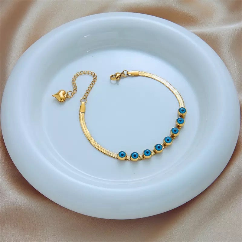 Evil eye bracelet