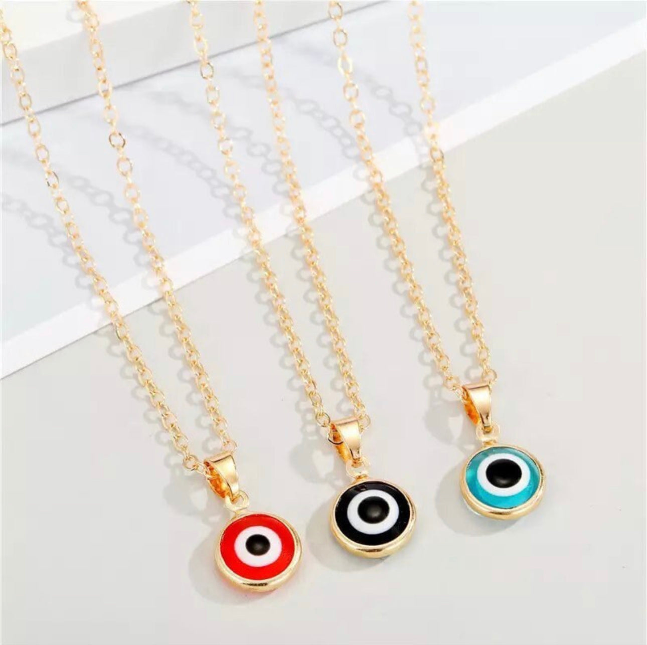 Evil eye choker necklace “Anjali”