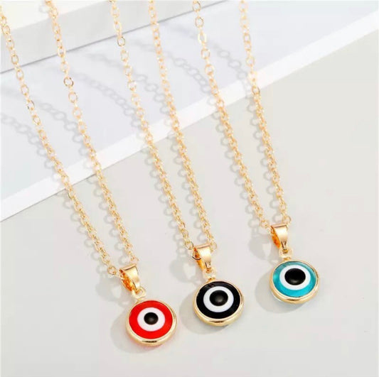 Evil eye choker necklace “Anjali”