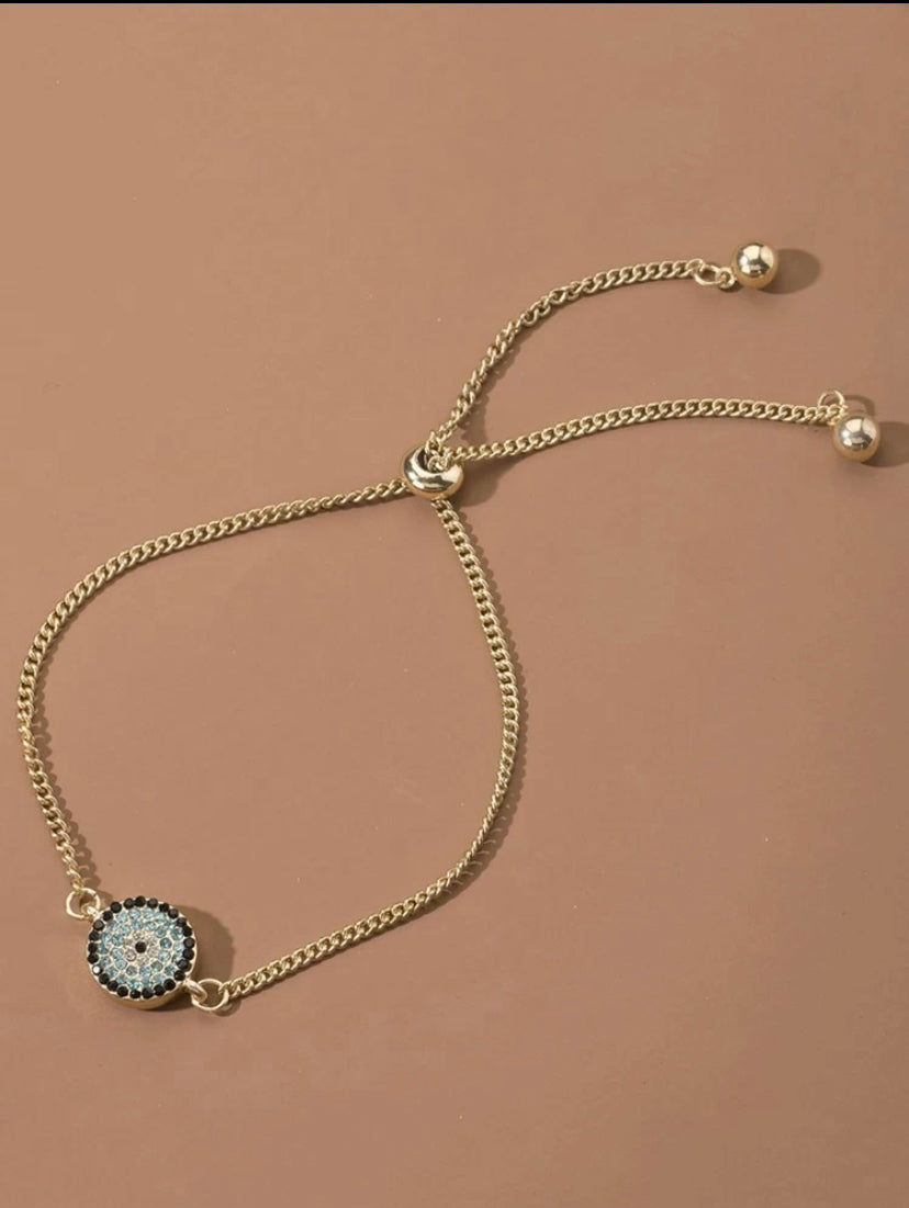 Evil eye bracelet