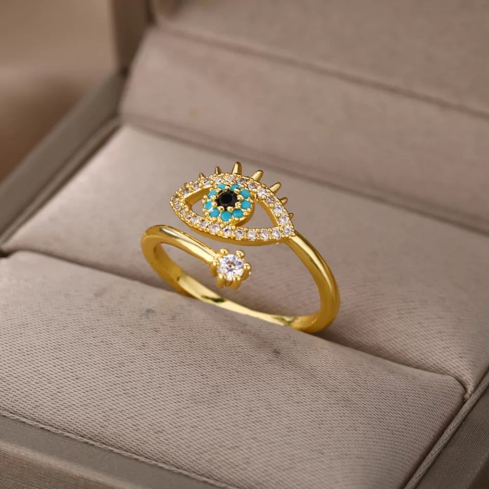 Evil eye Ring