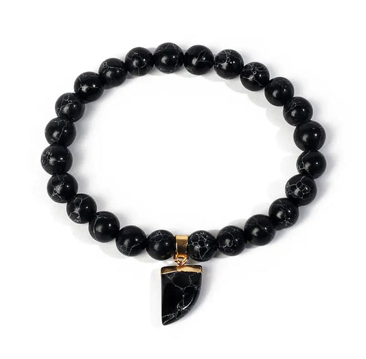 Black Turquoise Kirpan Bracelet