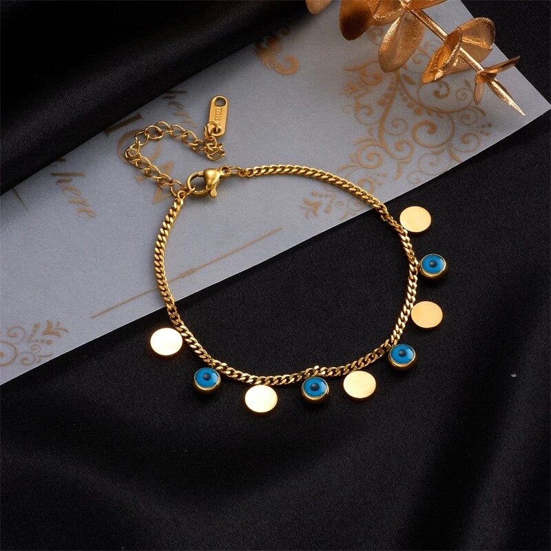 Evil eye bracelet