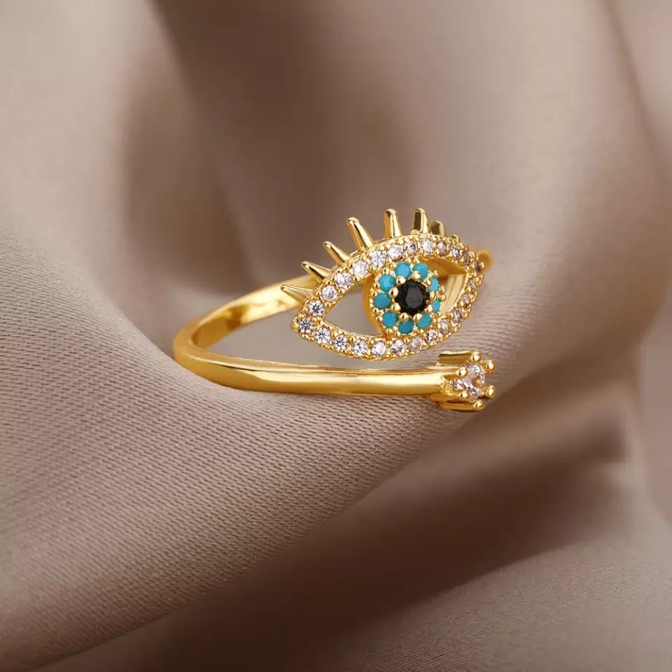 Evil eye Ring