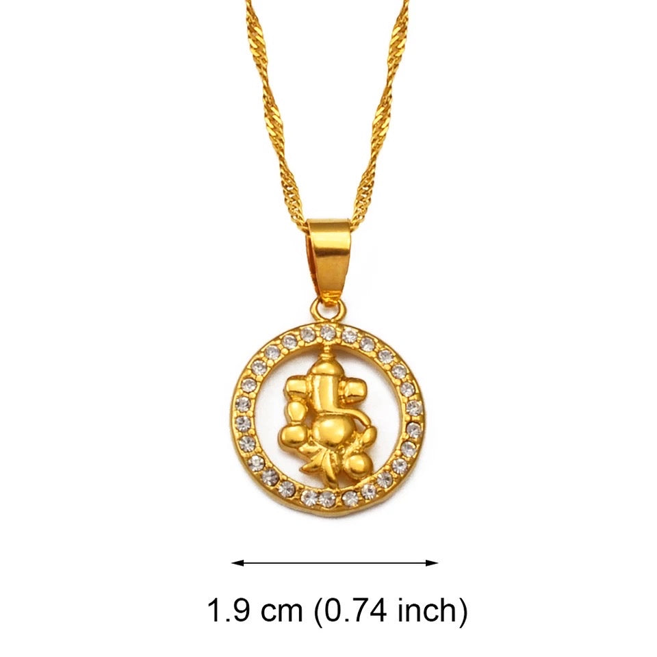 Om Ganesh necklace