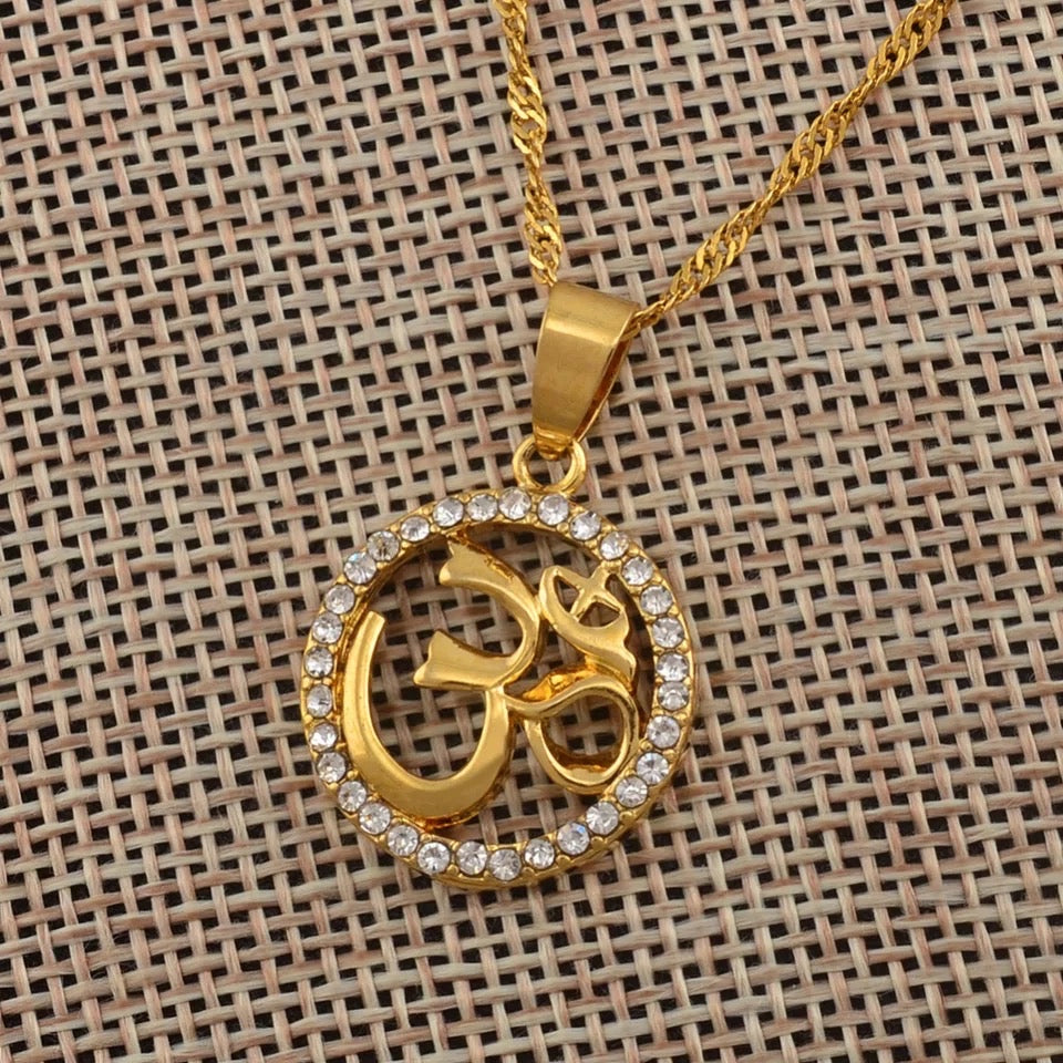 Om Ganesh necklace
